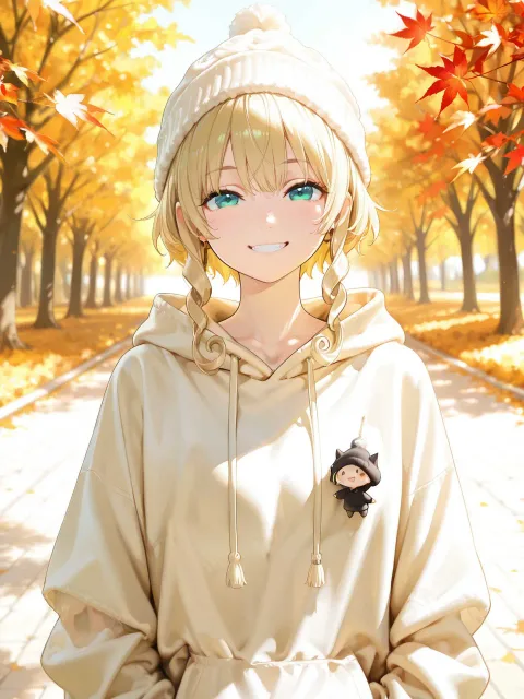 笑顔の彼女
