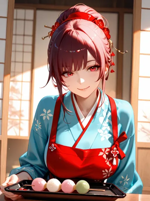 江戸時代の日本 - 江戸の町娘