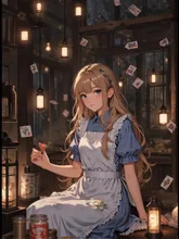 アリスの秘密の部屋 — はるさんのAIイラスト