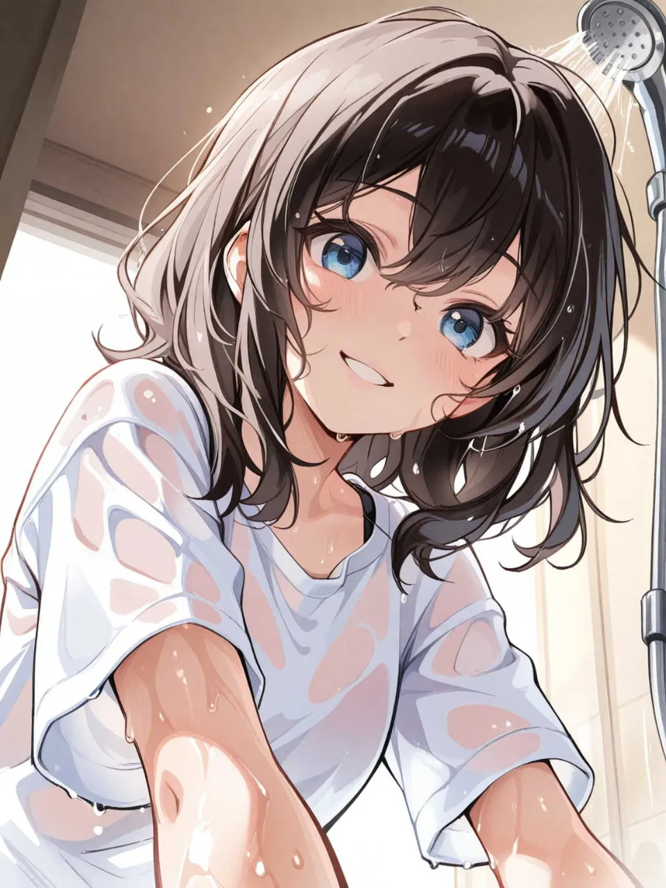 ほらっ、逃げないの！