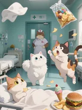 やばい、隠すにゃんよ