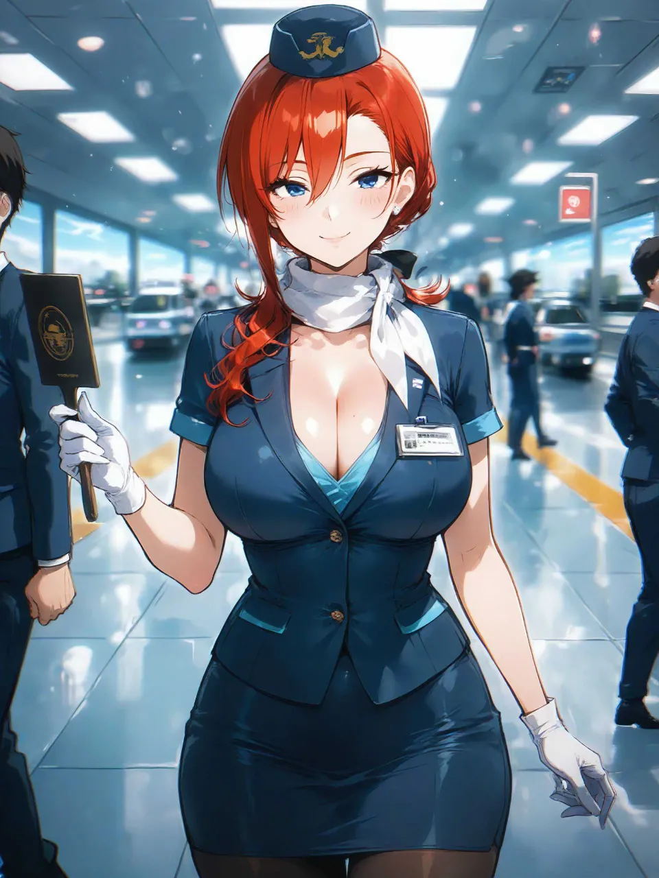 今からフライトするCA