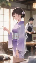 若女将、指示を出す　4
