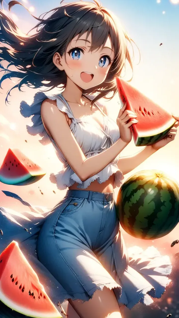 E　夏色スマイル、いただきマス