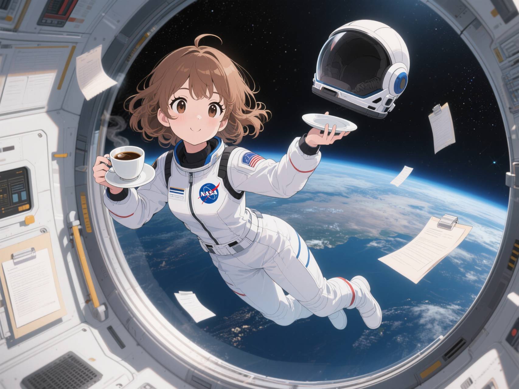 スペースカフェ♪(˶¯ᵕ¯˶)