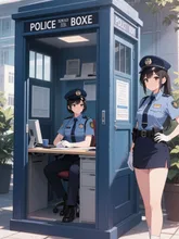 交番勤務の2人💖