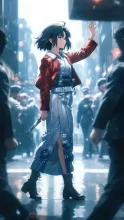 和装 vs 洋装·帯か、ヒールか の投稿作品