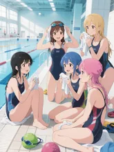 水泳部の少女達…Supp3.0高精度アニメ