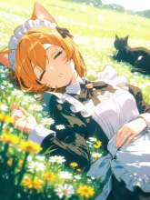 猫耳メイド