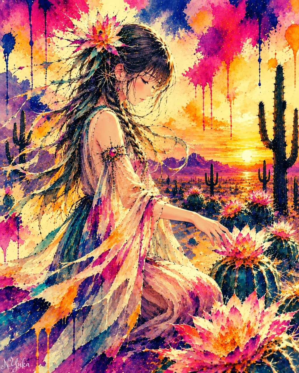 砂漠の花守-Guardian of Desert Blossoms