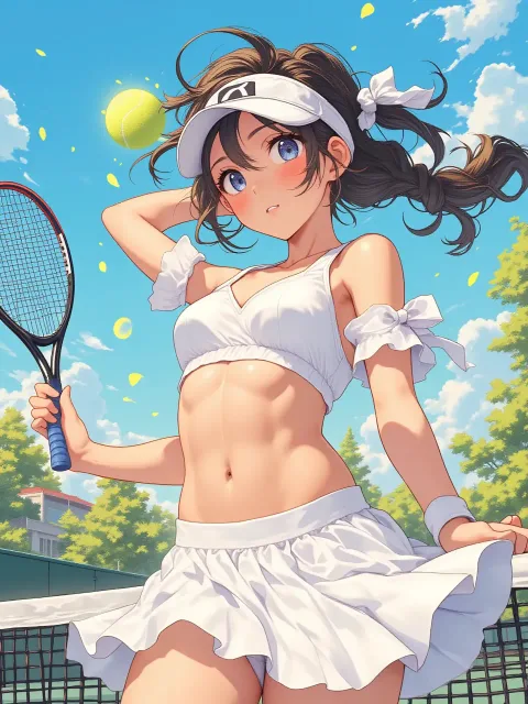 many tennis girls on the… - 文化祭 vs 体育祭