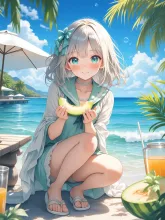 メロンの結衣。