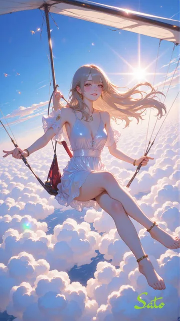 週末は大空へ飛び立ちます