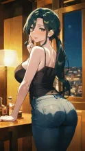 それじゃあ席に座っていただきましょうか🍽️ — 茅乃さんのAIイラスト