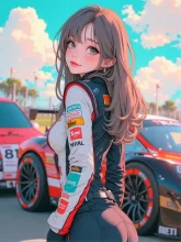 女レーサー