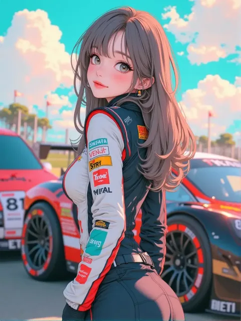 女レーサー