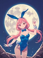 画像生成チャレンジ·兎耳少女 の投稿作品