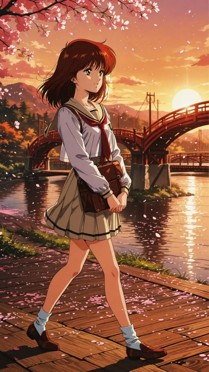 架空春制服コレクションNo.42(遥麗奈) — なごごさんのAIイラスト