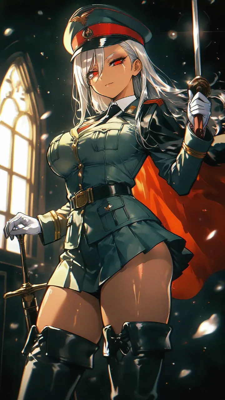 抜かせたな、わたくしに、剣を — ドーモ、○○○○ですさんのAIイラスト