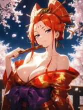 花魁赤髪姉様