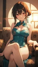 チャイナドレス·夏チャレンジ の投稿作品