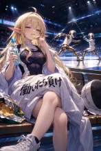 やっぱり働けなかった、えるふちゃん♡w