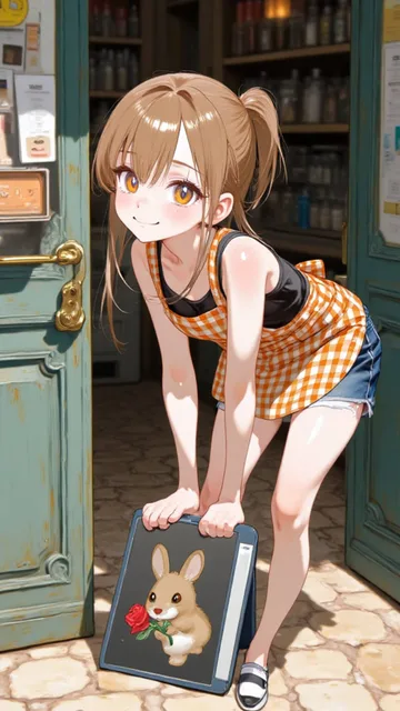 もう来たの?開店まで5分まってて❣️