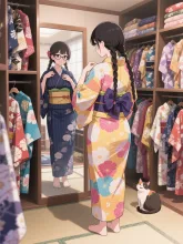 「穂蔵　灯子(ほのぐら　とうこ)」の浴衣選び