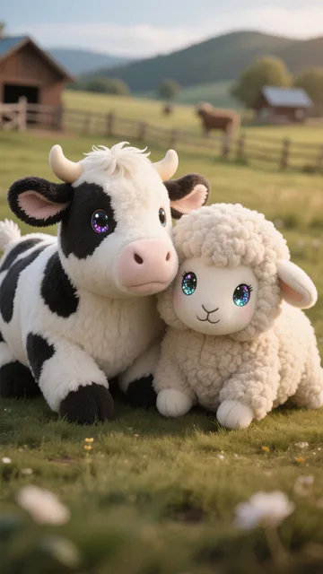牛さんと羊さん