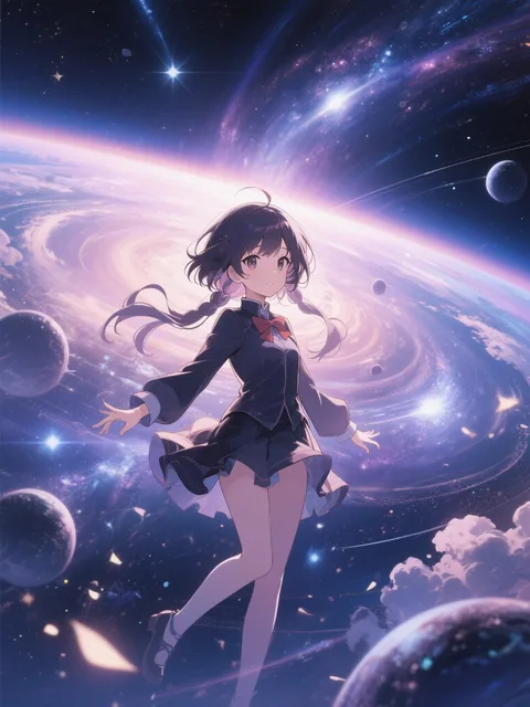 無限に広がる宇宙