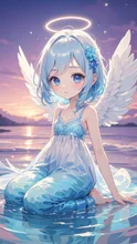 海の天使 — すみれさんのAIイラスト