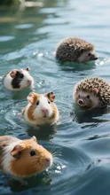 モルモットハリネズミの休日