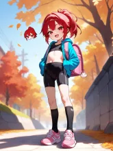 もみじ「小さい秋みーつけたっ♪」