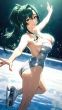 フィギュアスケート·氷上に舞う煌めき の投稿作品