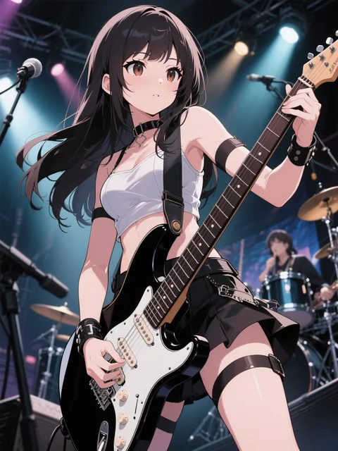 ギターを弾くアイドル🎸