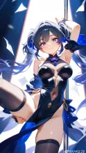 ポールダンス — 3D・立体風アートのAIイラスト|SUPPART