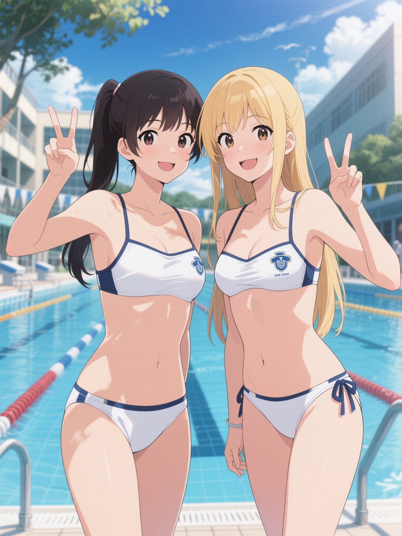 友達も水泳部