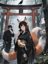 画像生成チャレンジ·和風ファンタジー の投稿作品