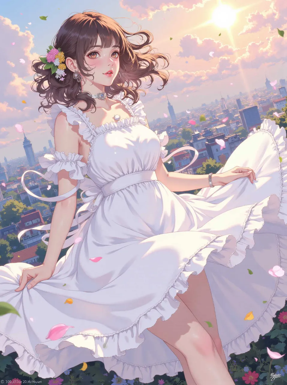 透き通るイラスト