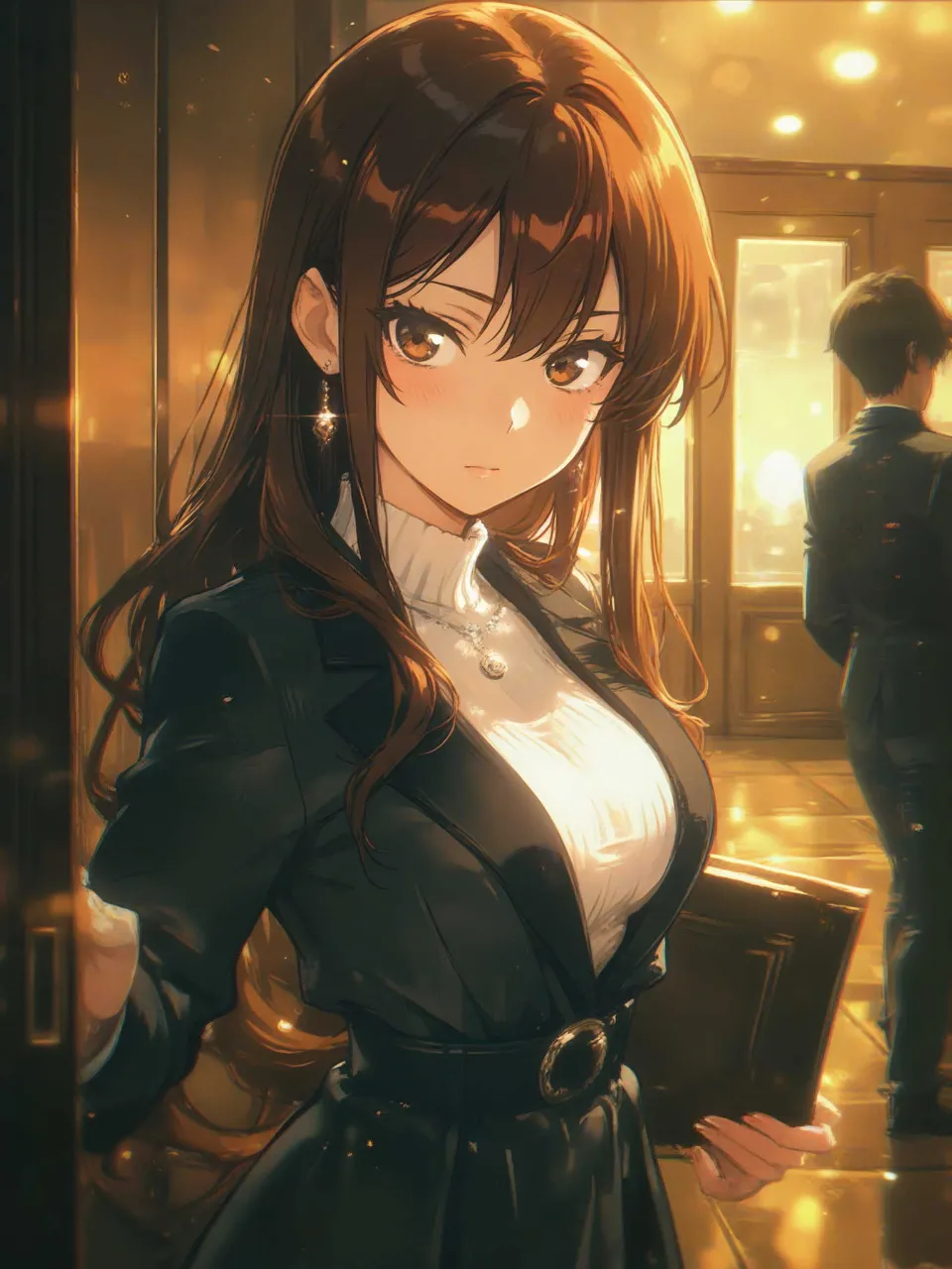 これから会議なので、失礼します — たまにゃんさんのAIイラスト