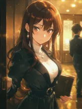 これから会議なので、失礼します — たまにゃんさんのAIイラスト