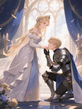 忠誠を誓う騎士