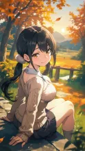 秋のスナップ — MAOMAOさんのAIイラスト