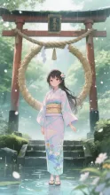 S　夏越の祓、きらめく浄化のひととき
