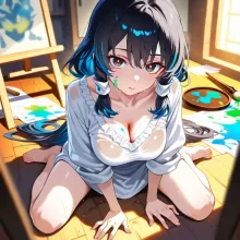 情熱やどる絵筆