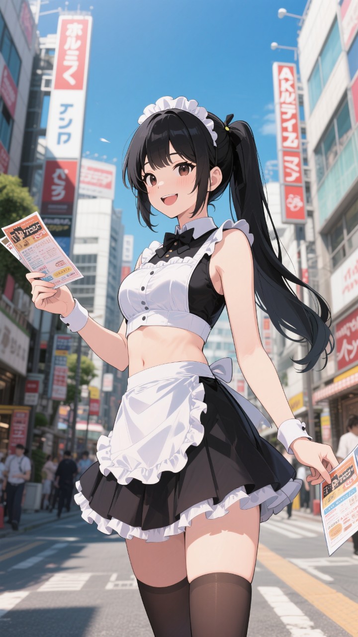 秋葉原のメイドさん