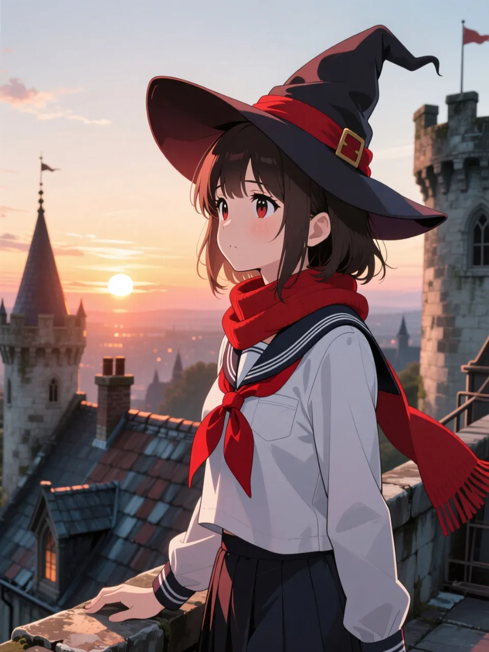 ああ、もう日が暮れちゃう……