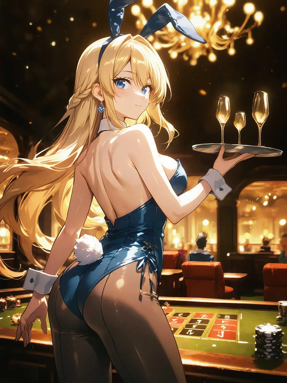 カジノとバニーガール