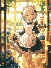 初夏のメイドカフェ·ようこそメイドカフェへ の投稿作品