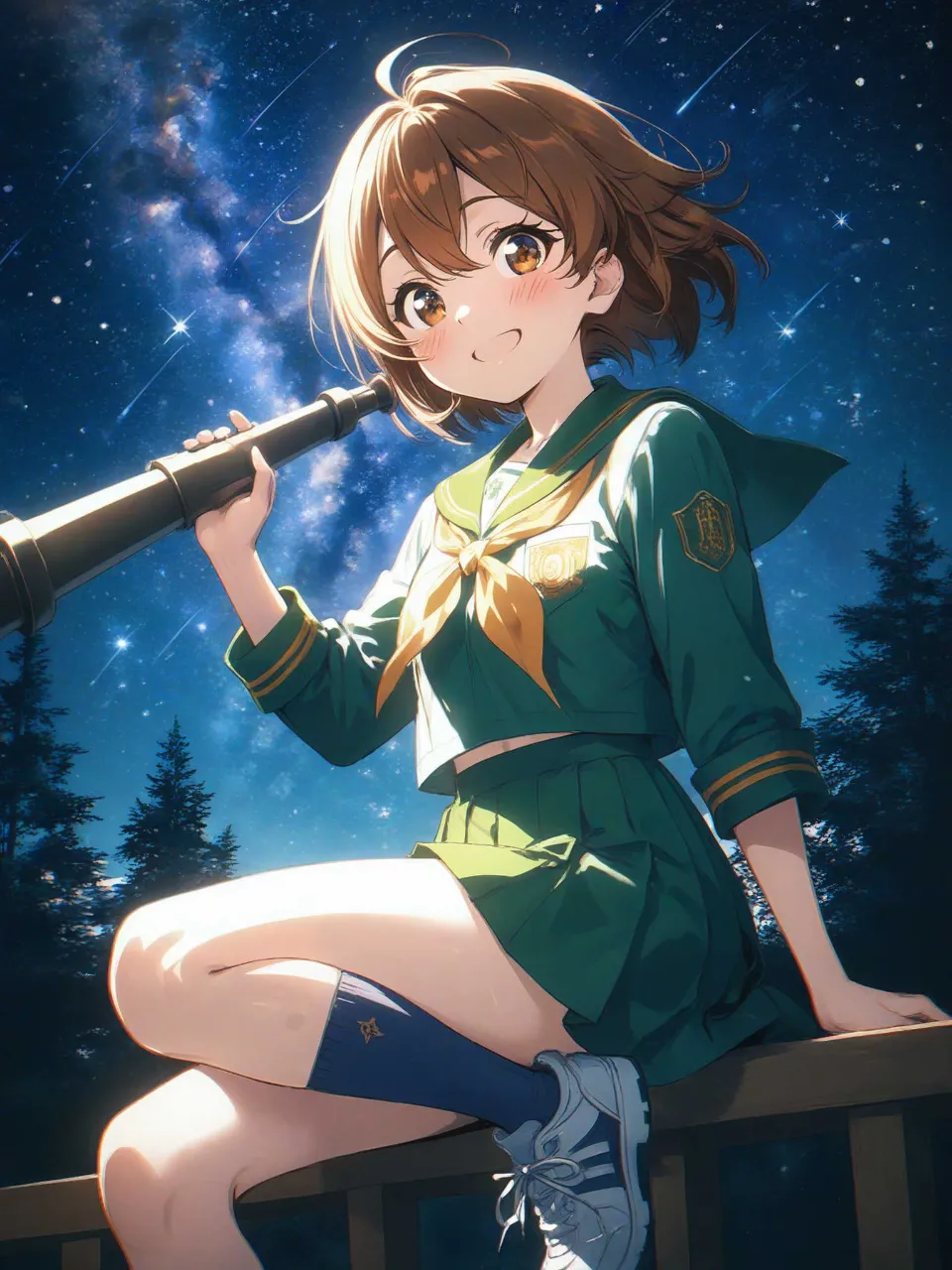 「天体観測、しよ？」